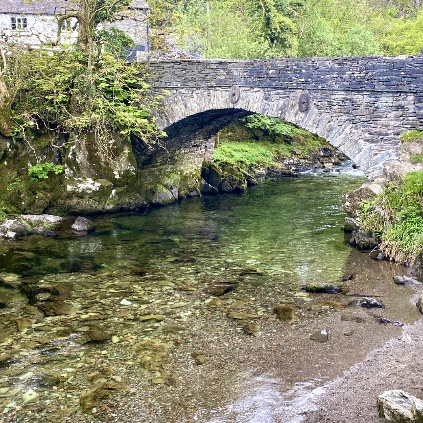 Elterwater Bridge over Great Langdale Beck.