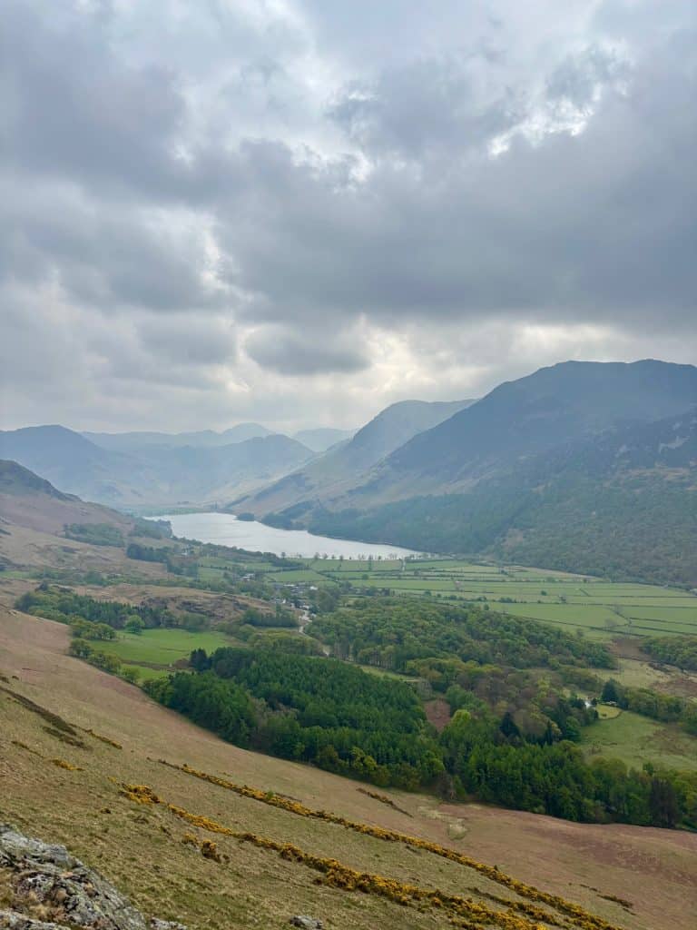 Buttermere and surrounding fells
